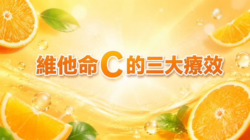 維他命 C 的三大療效：從抗氧化到調節組織胺，科學完整解析